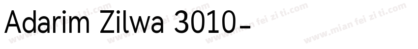 Adarim Zilwa 3010字体转换